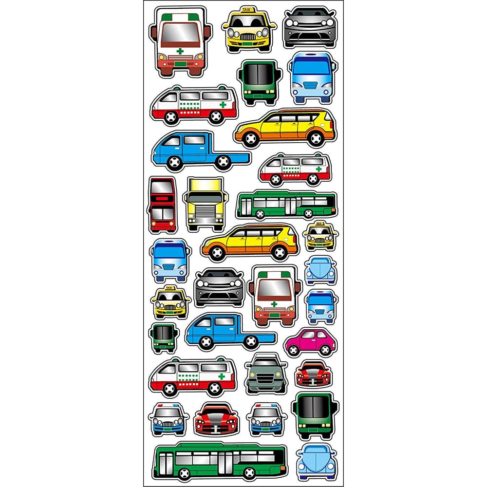 Fun Stickers Cars & Buses