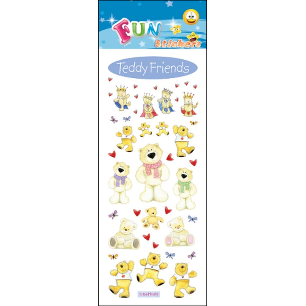 Fun Stickers Teddy Friends