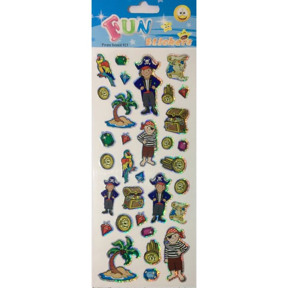 Fun Stickers Pirate Island
