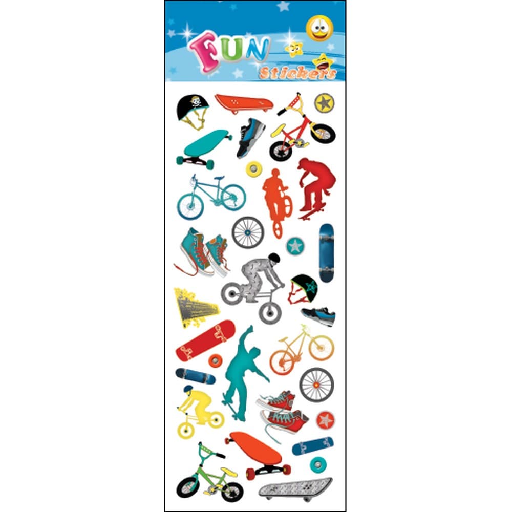 Fun Stickers Skateboards and BMX