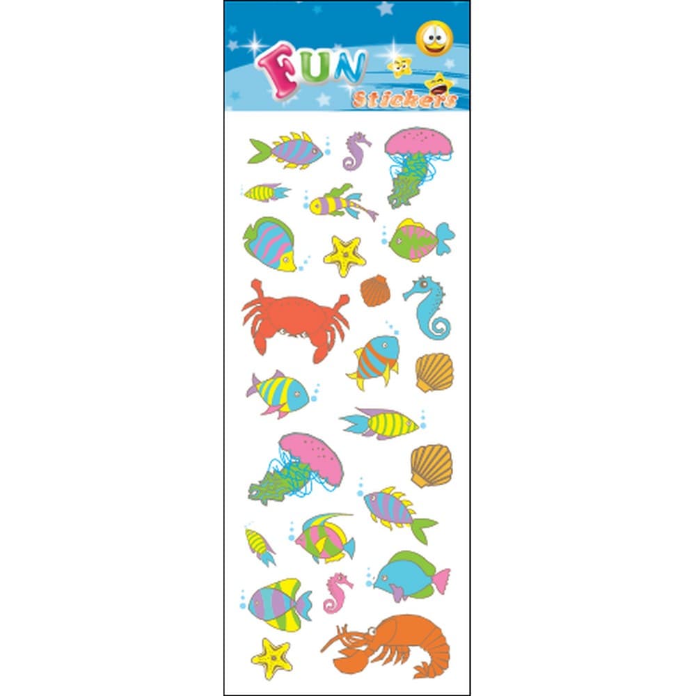 Fun Stickers Sealife