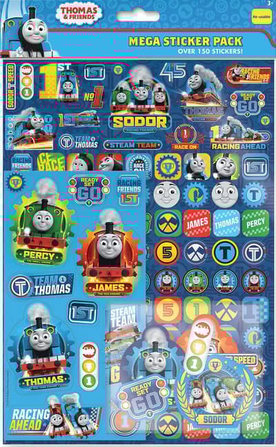 Thomas & Friends 150st genanvendelige klistermærker Mega Sticker Pack