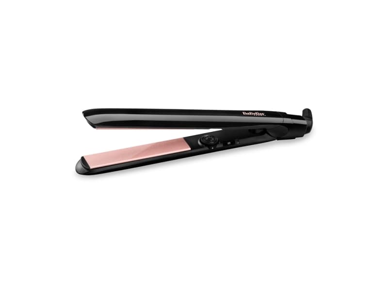 BaByliss ST298E, Rettetang, Varm, 170 °C, 235 °C, Svart, Rosa gull, 3 m