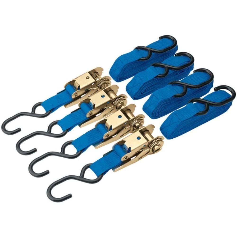 Draper Tools Sett med jekkestropp og skralle 4 stk 375 kg 4,5 m 60960