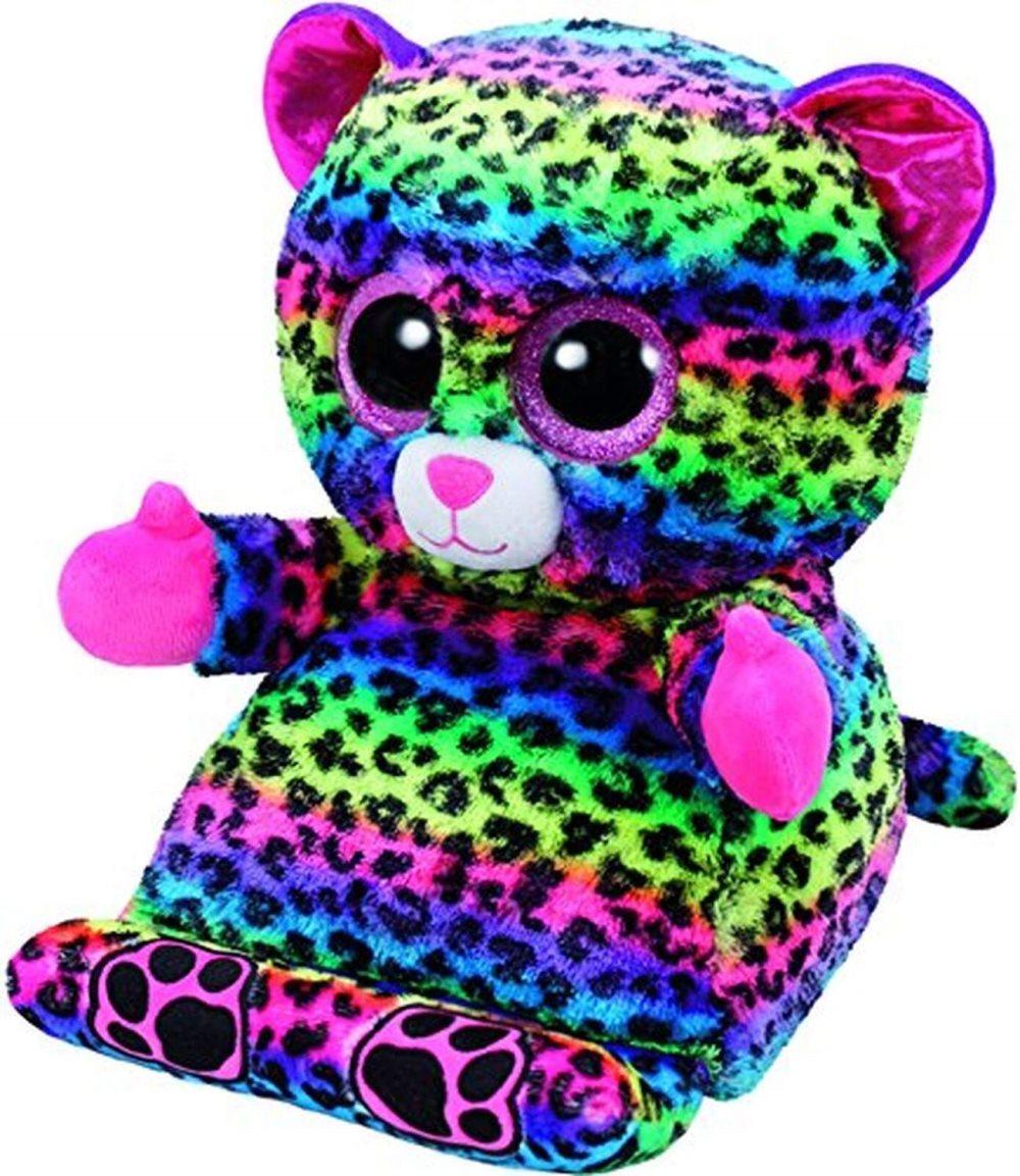 TY Peek-A-Boos Lance Leopard tabletholder Legetøjsdyr Tablet stativ