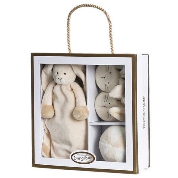 Diinglisar, giftbox, kanin, Teddykompaniet