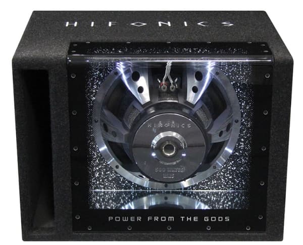 Hifonics ZRX12BP, 30,5 cm (12"), Inbyggd subwoofer, Aktiv subwoofer, 500 W, 4 O