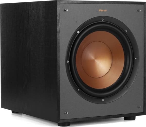 Klipsch R-100SW, 150 W, 32 - 120 Hz, Svart, Plastikk, AC, CE