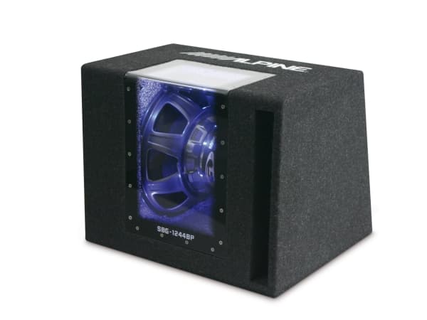 Alpine SBG-1244BR, 250 W, 800 W, 4 O, Svart, 47,3 cm, 31,4 cm