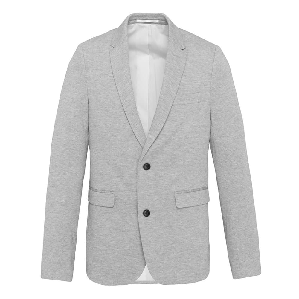 Kariban Herr stickad blazer