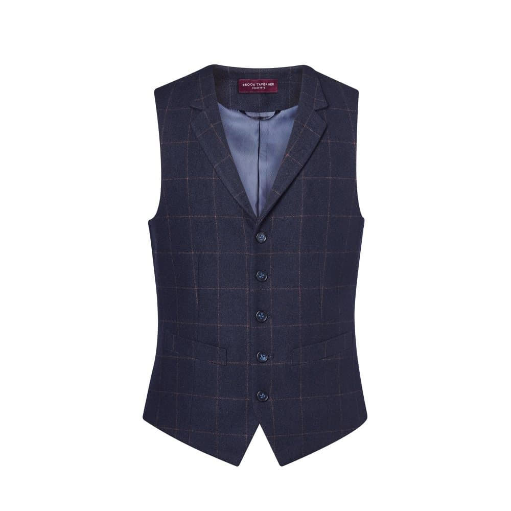 Brook Taverner Herr Memphis Tweed väst