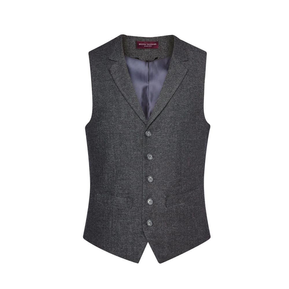 Brook Taverner Herr Memphis Tweed väst