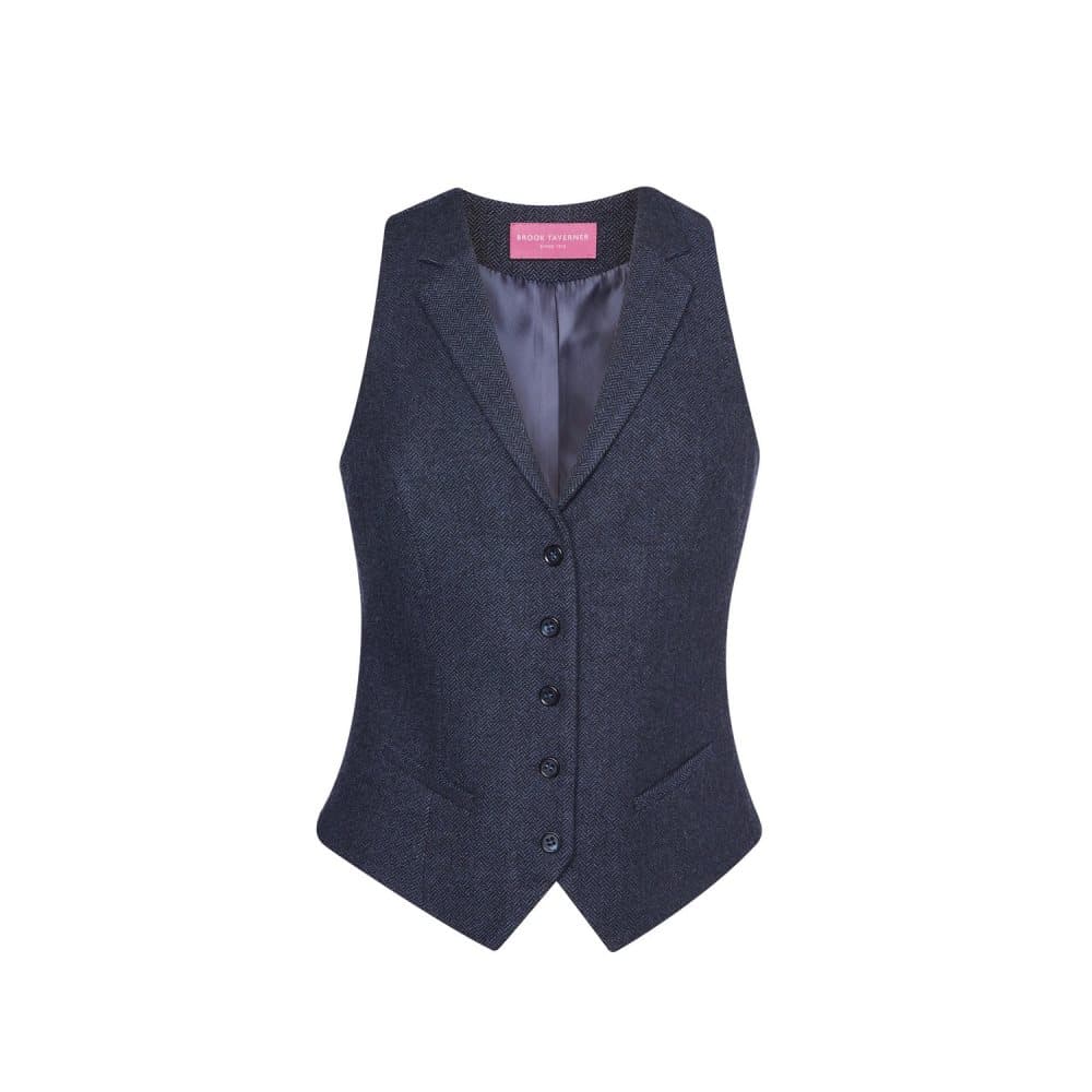 Brook Taverner Womens/Ladies Nashville Tweed Waistcoat