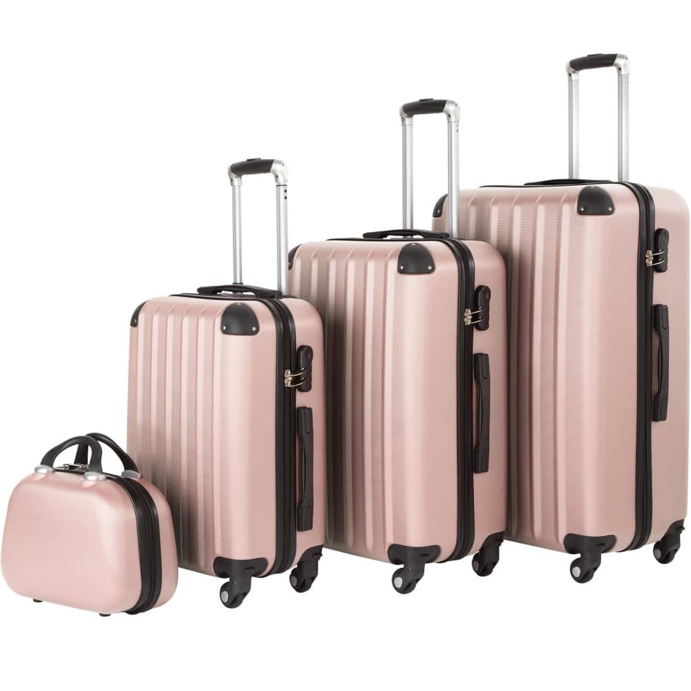 Bagageset Pucci 4 delar - roséguld