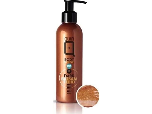 Silcare SILCARE_Quin BB Body Shine Balsam-Fluid balm giving the effect of a natural tan Dark 200ml