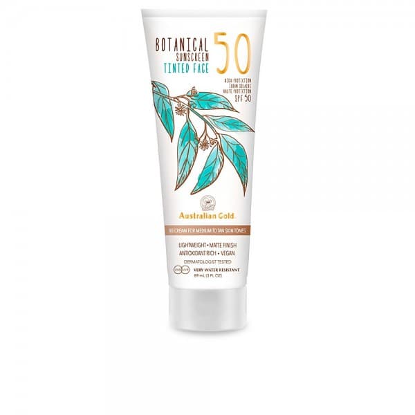 BOTANICAL SPF50 tinted face medium-tan 88 ml