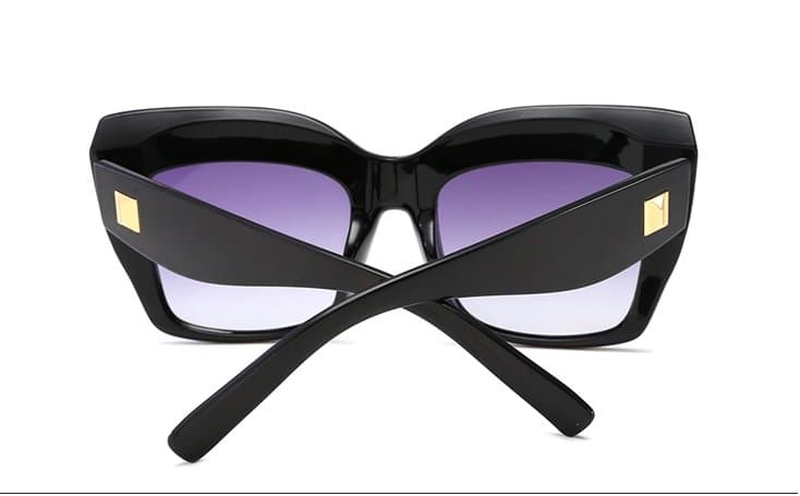 Oversized cateye solglasögon UV400 Kylie