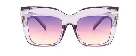 Oversized cateye solglasögon UV400 Kylie