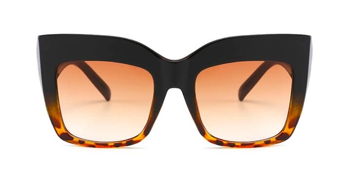 Oversized cateye solglasögon UV400 Kylie