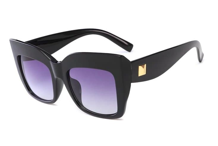 Oversized cateye solglasögon UV400 Kylie