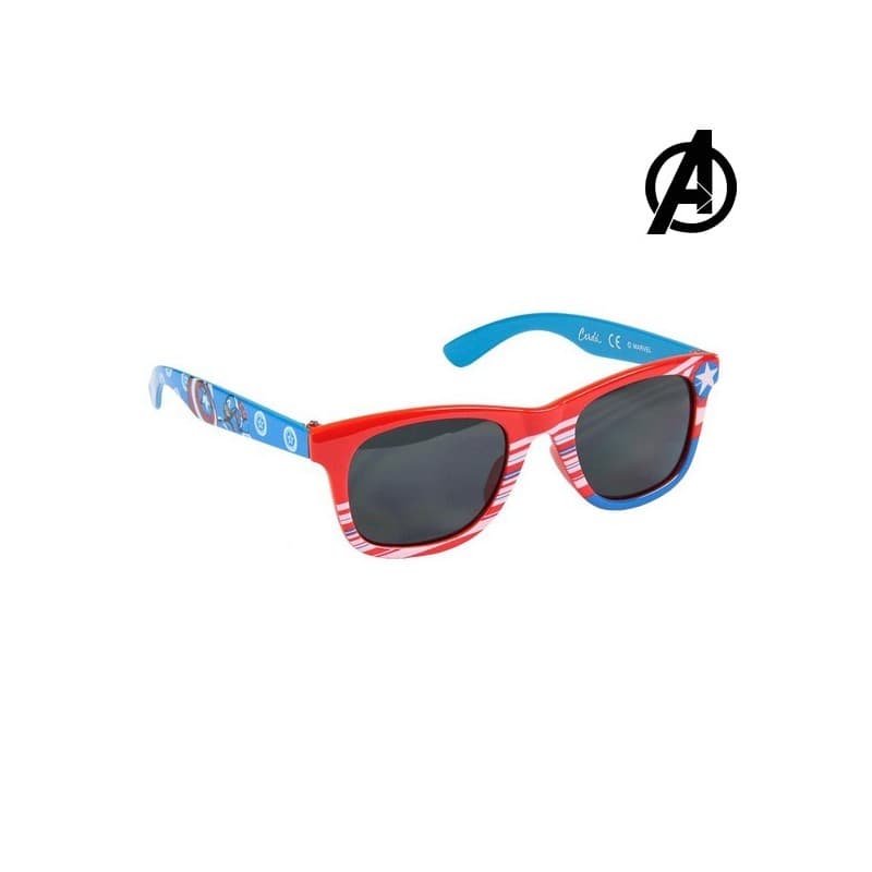 Barnsolglasögon The Avengers Röd Blå