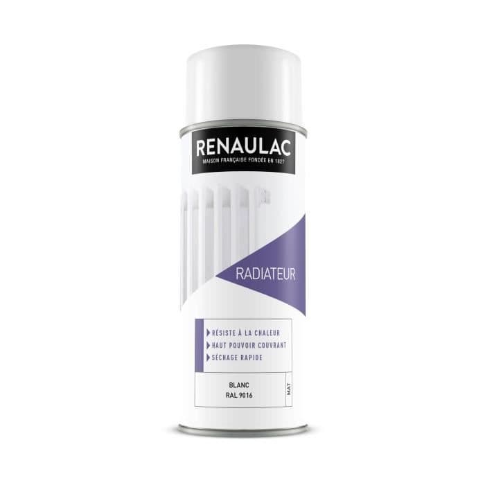 RENAULAC Radiator speciel spraymaling - 0,4 L - Matt hvid