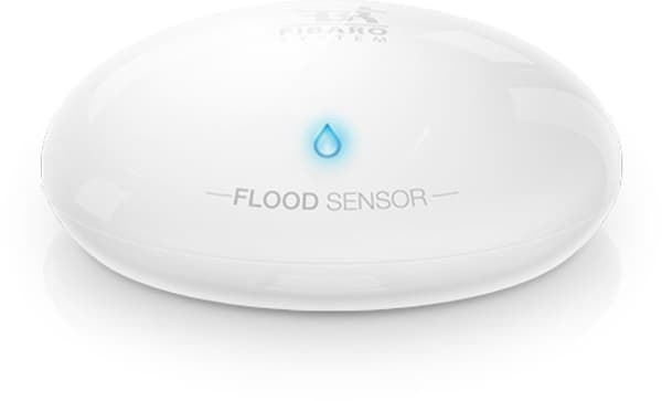 Fibaro Flood Sensor - Sensor för vattenläckage - Z-Wave