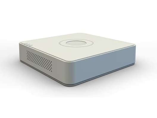 Hikvision Digital Technology DS-7104HQHI-K1, Hvit, 1920 x 1080 piksler, H.264,H.264+,H.265,H.265+, 1.0 kanaler, 1U, 4 kanaler
