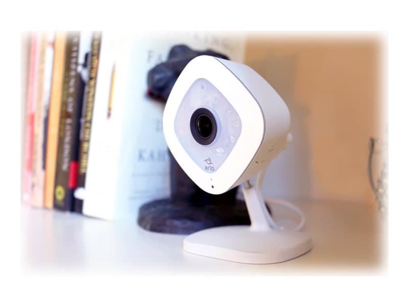 Arlo Q VMC3040 - Nettverksovervåkingskamera - innendørs - farge (Dag og natt) - 1080p - lyd - trådløs - Wi-Fi - H.264