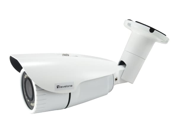 LevelOne FCS-5102, IP-sikkerhetskamera, Inne & Ute, Koblet med ledninger (ikke trådløs), CE/FCC, Kule, Tak/Vegg