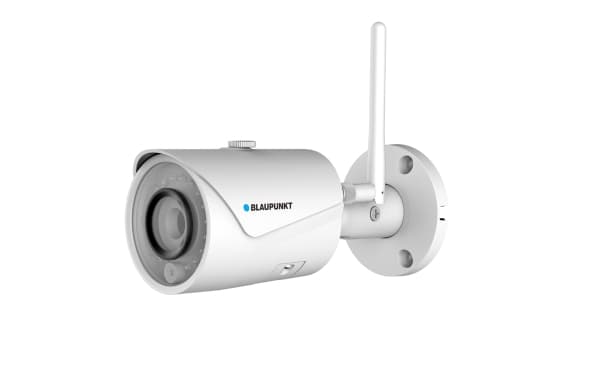 Blaupunkt VIO-B30, IP-sikkerhetskamera, Utendørs, Ledning & Trådløs, Kule, Tak/Vegg, Hvit