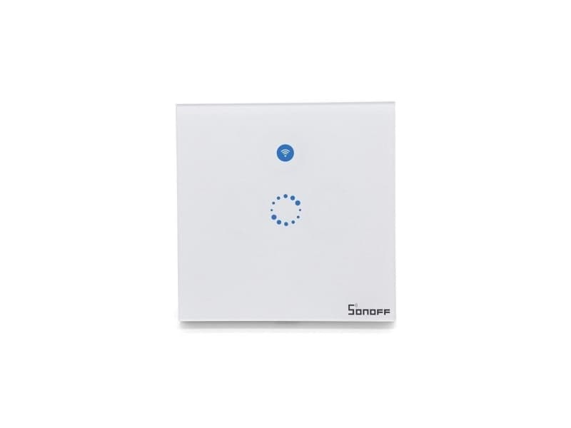 Sonoff Wi-Fi, FSK 433 MHz Vægkontakt T1EU1C-TX