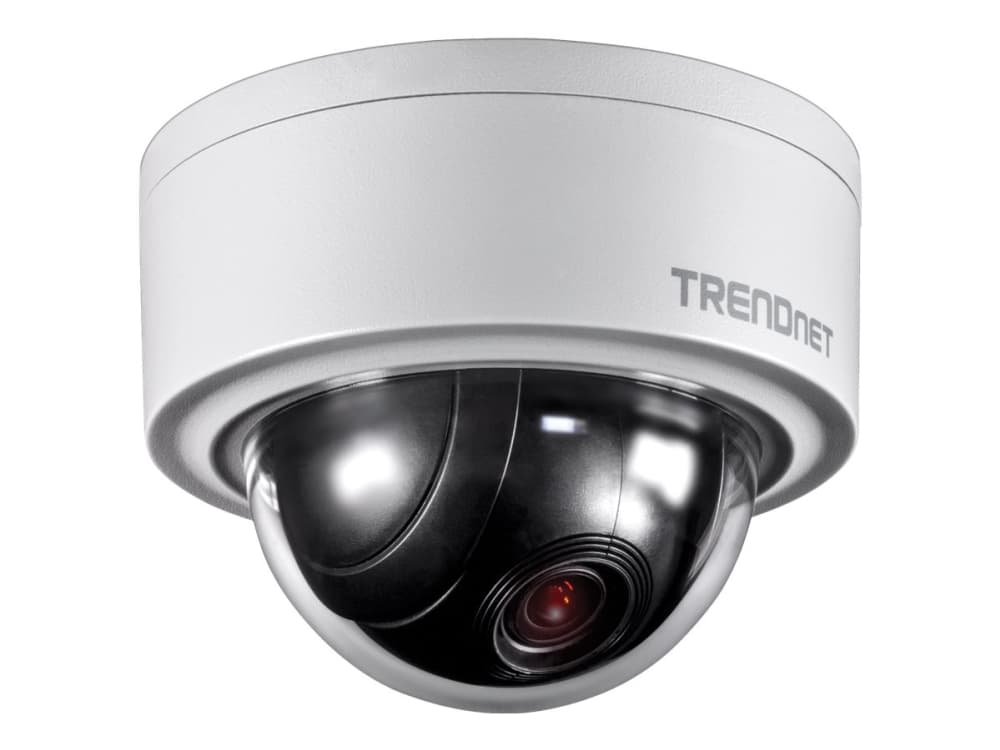 TRENDnet TV IP420P - Nettverksovervåkingskamera - PTZ - utendørs - hærverks- / værbestandig - farge (Dag og natt) - 3 MP - 2048 x 1536 - automatisk o
