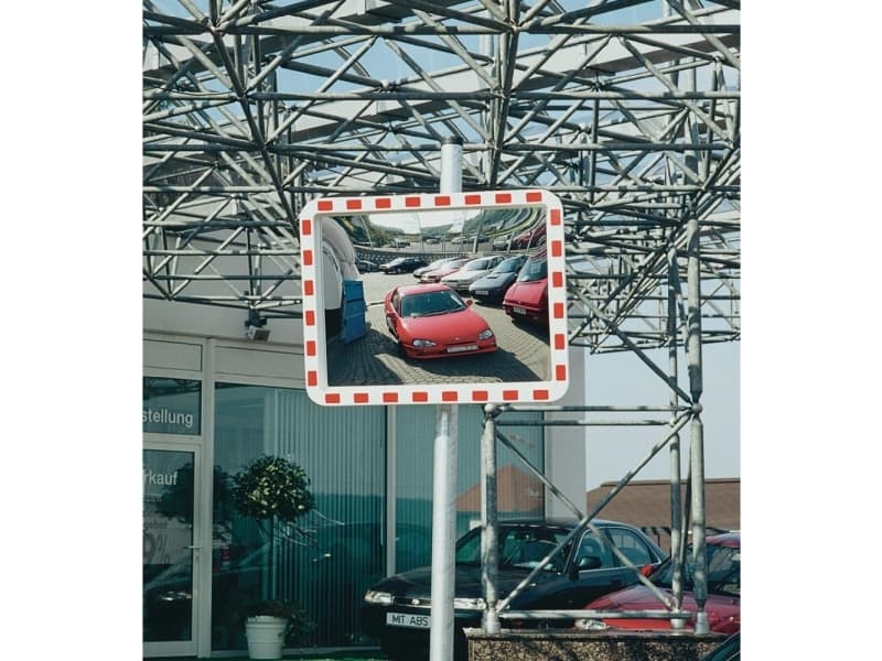 EUCRYL trafik spejl rektangel Moravia (243.12.742) 80 cm x 60 cm