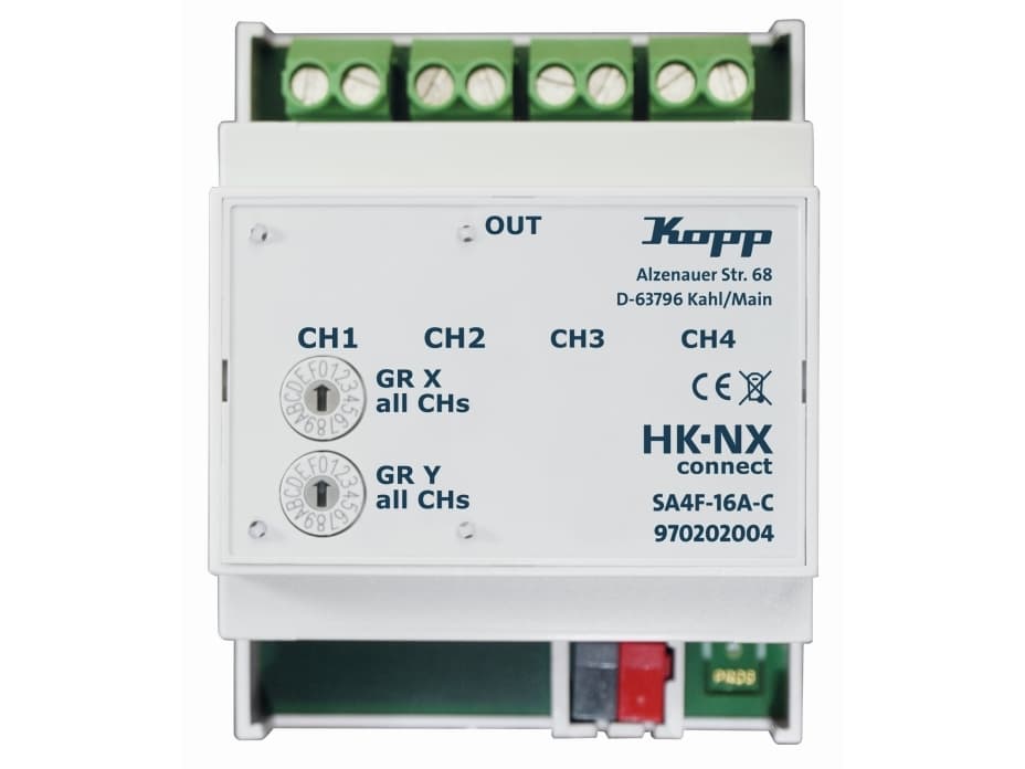 Kopp 970202004, IP20, Hvit, CE, 250 V, 16 A