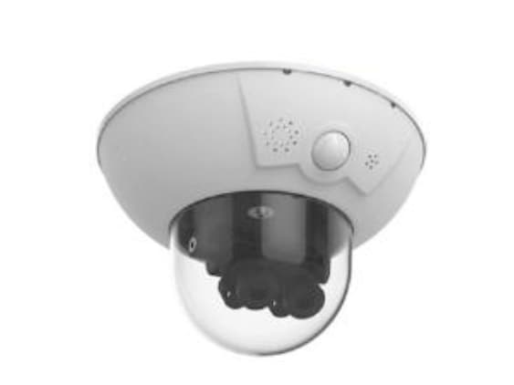 Mobotix Mx-D16B-F-6D6N079, IP-sikkerhetskamera, Inne & Ute, Kuppel, Hvit, Tak, IP56