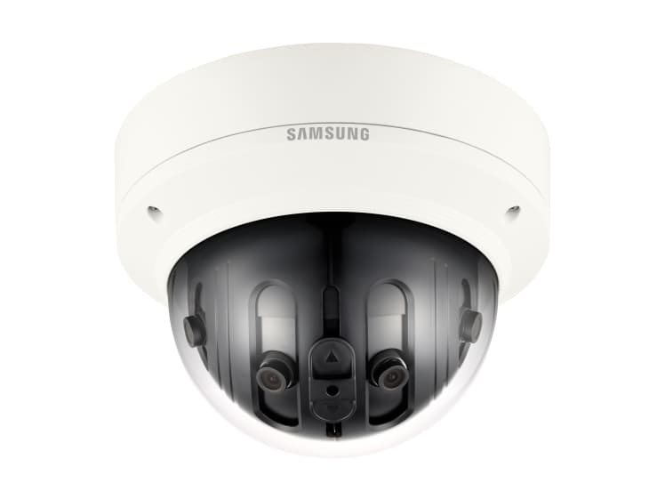 Hanwha PNM-9020V, IP-sikkerhetskamera, Utendørs, Koblet med ledninger (ikke trådløs), Digital PTZ, Kuppel, Tak