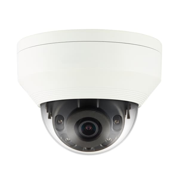 Hanwha Vision WiseNet Q QNV-6012R - Nätverksövervakningskamera - kupol - färg (Dag&Natt) - 2 MP - 1920 x 1080 - 1080p - fast lins - ljud - komposit -