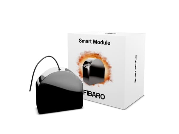 Fibaro Smart Module - Smart modul med strömbrytare - trådlös - Z-Wave, Z-Wave Plus - 868 - 868.6 MHz, 869.7 - 870 MHz