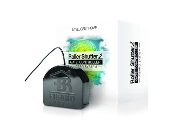 Fibaro Roller Shutter 2, Motor controller, Svart, 30 m, 50 m, 868,4 MHz, Knapper