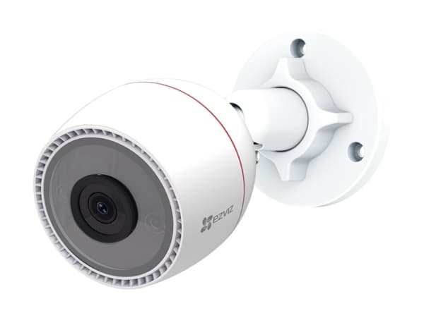 EZVIZ C3T PoE, IP-sikkerhetskamera, Innendørs, Trådløs, Kule, Tak/Vegg, Hvit