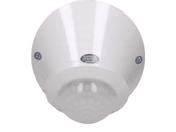 Orno PIR bevegelsessensor 800W 180°/360° IP65 hvit (OR-CR-256)