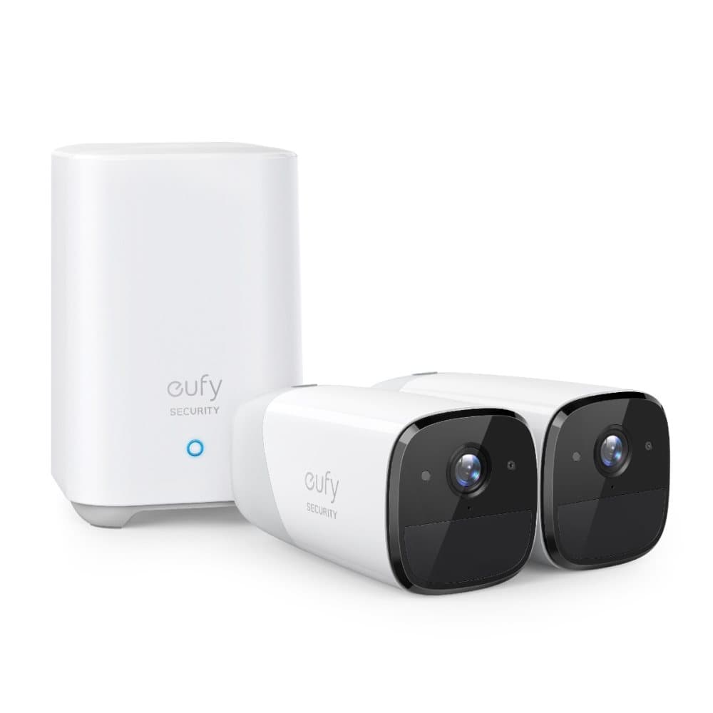 EufyCam 2 - 2-cam overvågningssystem, Hvid