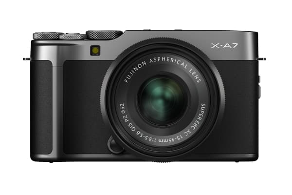 Fujifilm X X-A7 + XC15-45mm F3.5-5.6 OIS PZ, 24,2 MP, 5328 x 4000 pixlar, CMOS, 4K Ultra HD, Pekskärm, Svart, Grå