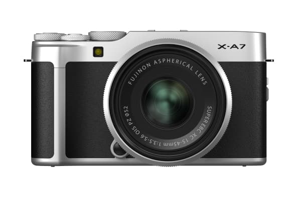 Fujifilm X X-A7 + XC15-45mm F3.5-5.6 OIS PZ, 24,2 MP, 5328 x 4000 pixlar, CMOS, 4K Ultra HD, Pekskärm, Svart, Silver