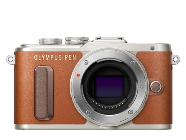 Olympus PEN E-PL8, 16,1 MP, 4608 x 3456 pixlar, Live MOS, Full HD, Pekskärm, Brun, Silver