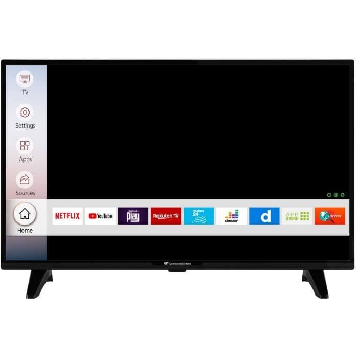Continental Edison Smart TV LED 32 '' (80 cm) - HD-Wii-Fi Netflix You Tube