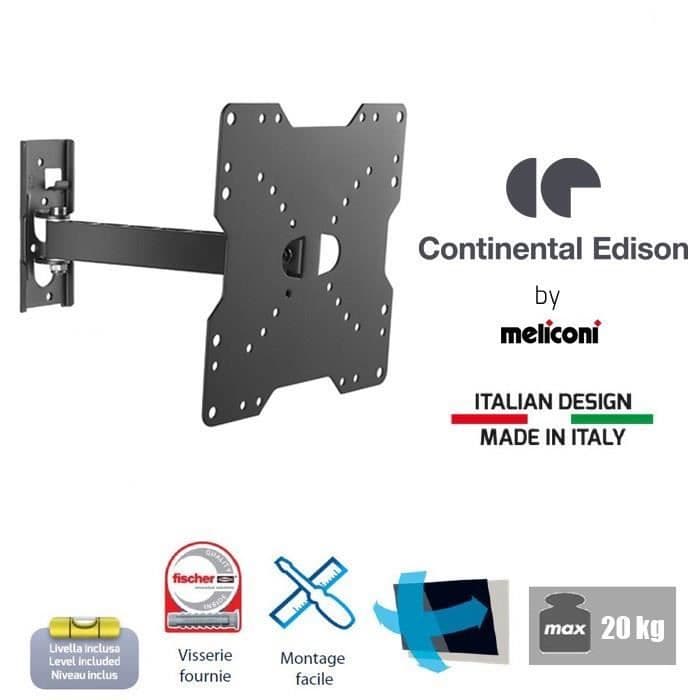 CONTINENTAL EDISON Support TV orienterbart TV 22-40 '' VESA 200 * 200