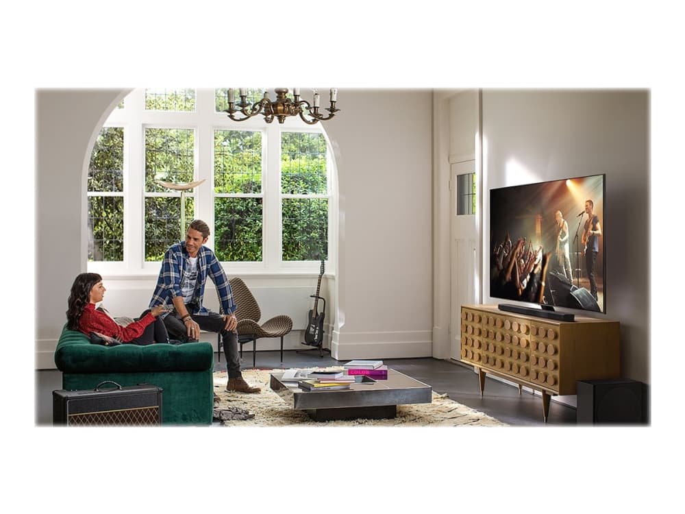 Samsung QE55Q80TAT - 55" Diagonal klass Q80T Series QLED TV - Smart TV - Tizen OS - 4K UHD (2160p) 3840 x 2160 - HDR - Quantum Dot - silver