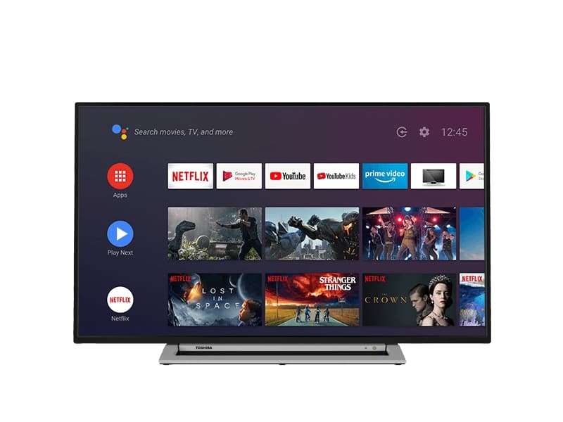 Toshiba 58UA3A63DG, 147,3 cm (58"), 3840 x 2160 pixlar, LED, Smart-TV, Wi-Fi, Svart, Grå